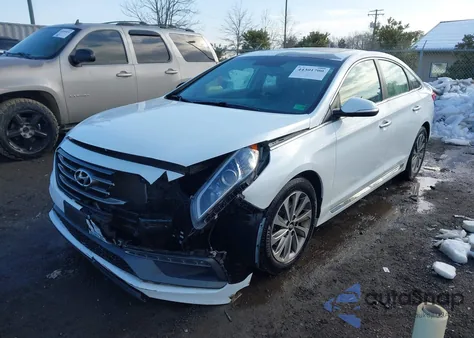 2016 Hyundai Sonata Sport из США, поврежденный, VIN 5NPE34AF1GH372158